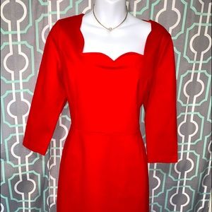 🔥Lipstick red dress